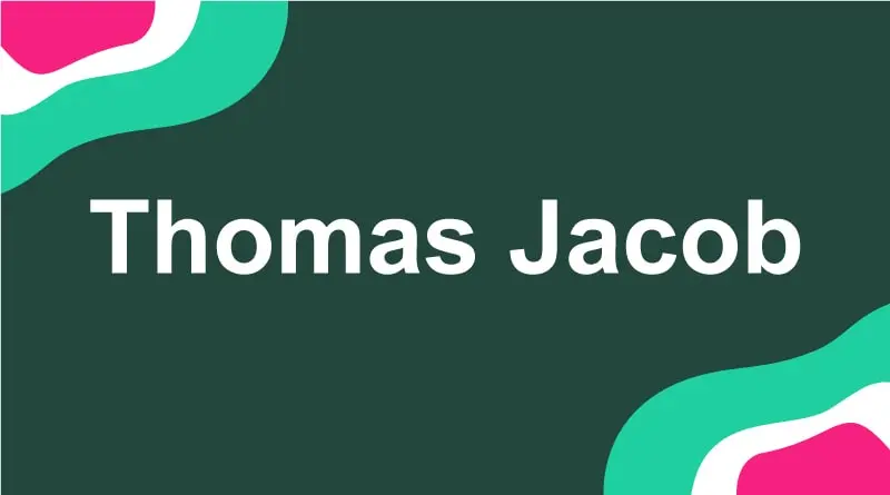 Thomas Jacob Author
